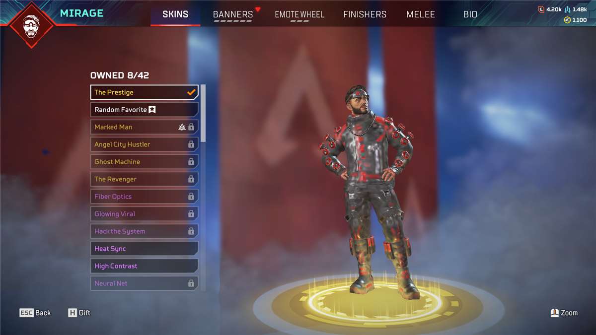 Game account sale Apex Legends